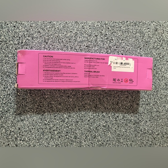 BRAND NEW Wavytalk Thermal Brush, Blowout Boost 1.5 inch Heated Round Brush,Pink - Picture 14 of 14